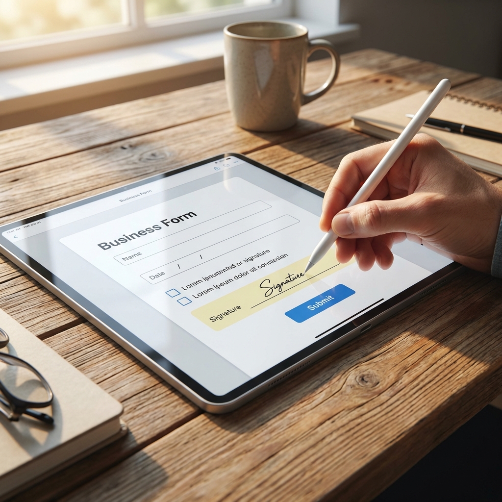Esempio Firma Digitale su Tablet